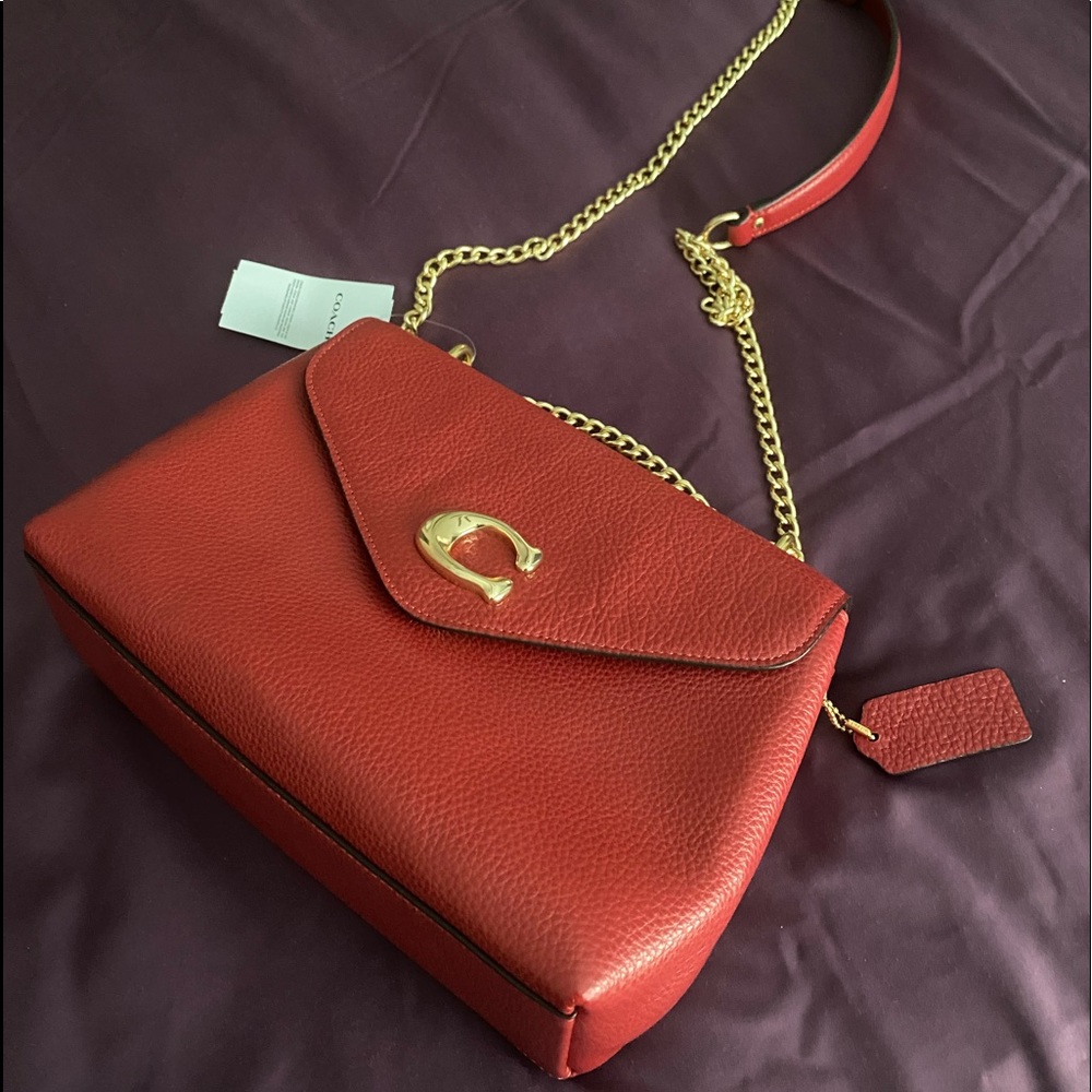 Coach Leather Shoulder Bag
